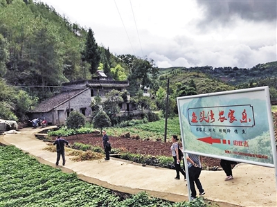 与云雨红叶接触 巫山双龙镇安静村美景在等你