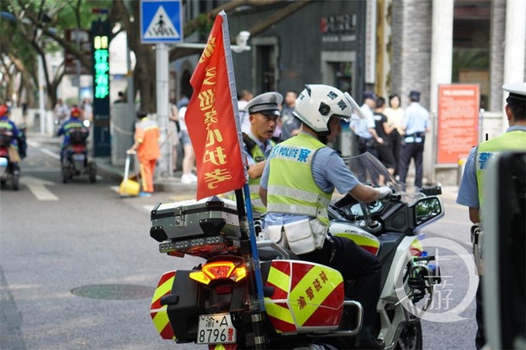 设置多个摩托护送点