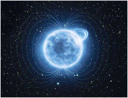 图五:中子星艺术图(图片来源于百度)