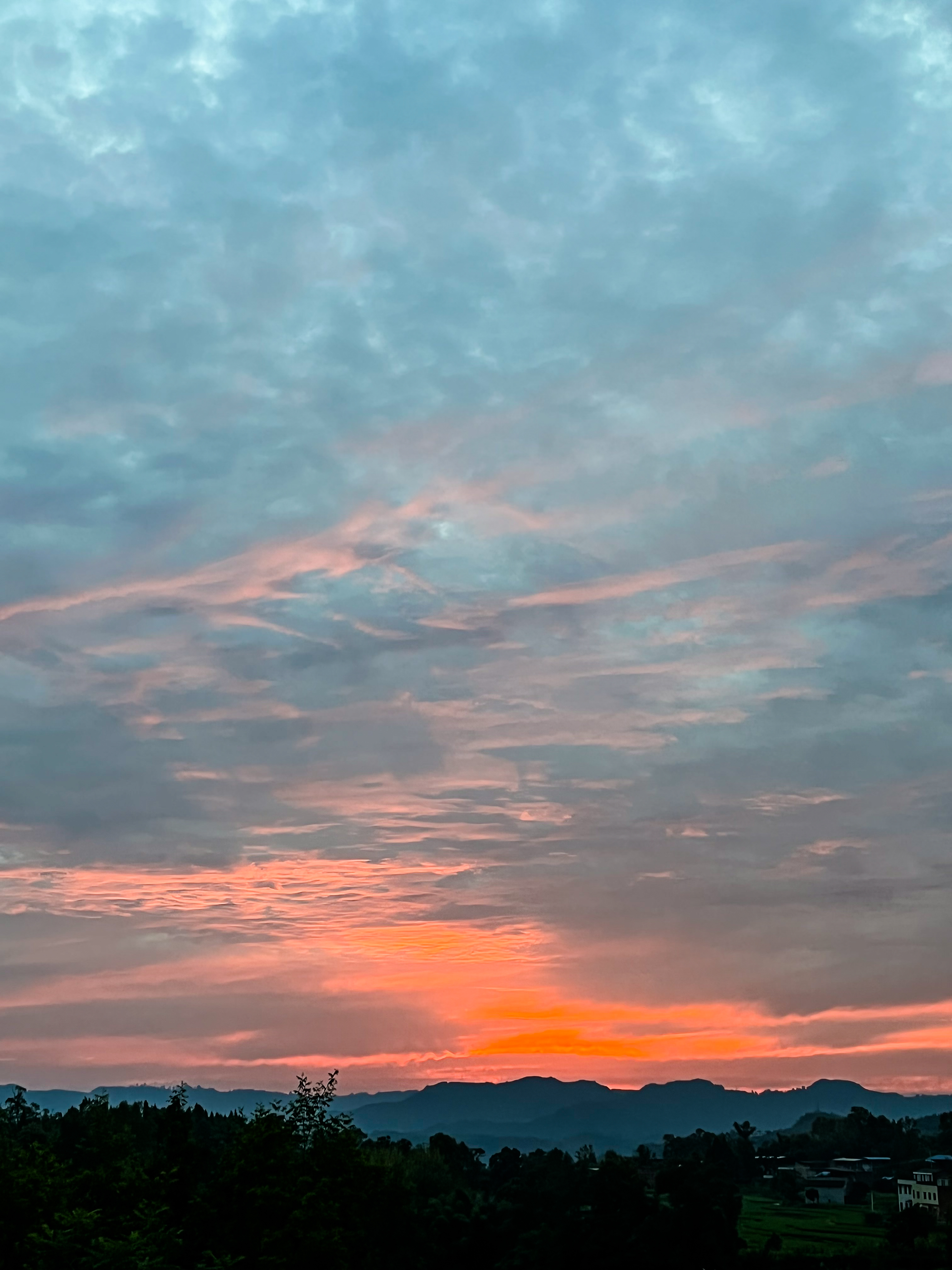 乡野夕晖美