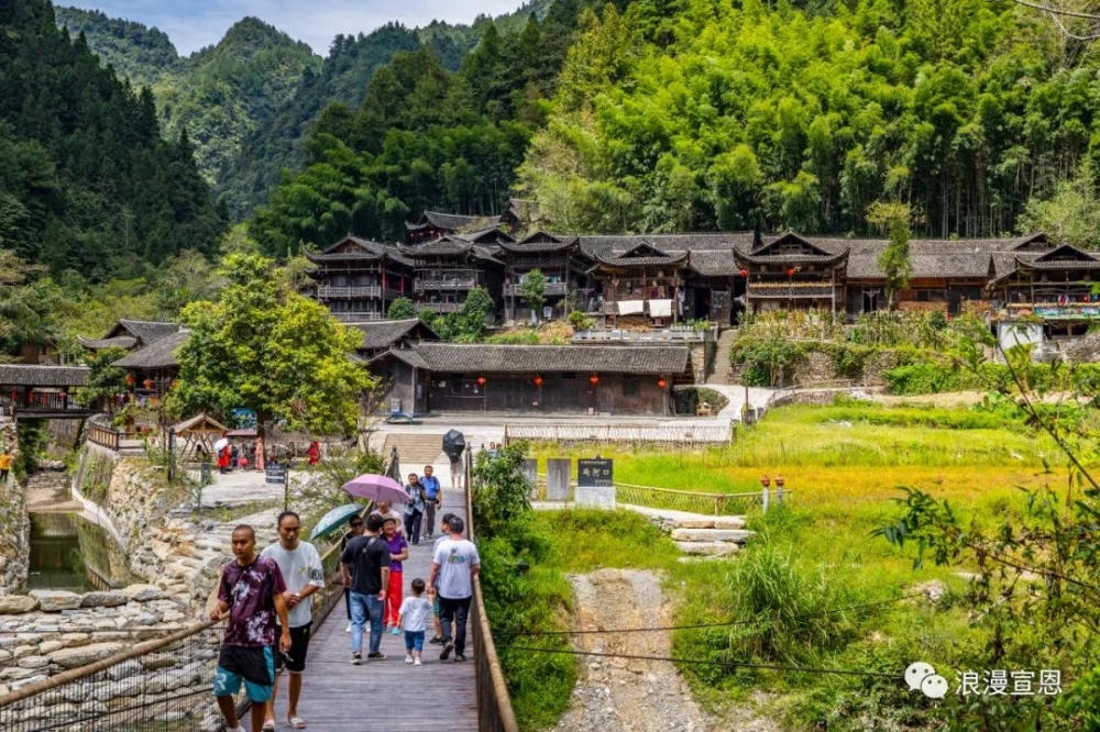 稻谷飘香 踏秋赏景 | 宣恩彭家寨秋收喜悦入画来!