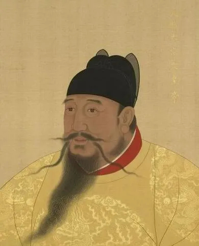 上图_ 朱棣(1360-1424,即明成祖,永乐皇帝