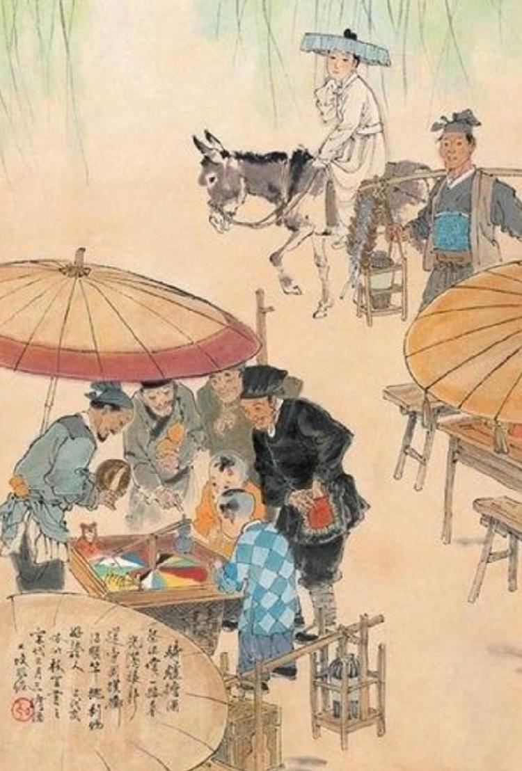 上游61文荟丨前世清明出游丨你以为古人的清明节只有丧吗荡秋千射
