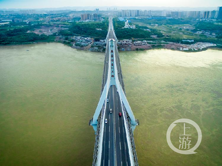 《大桥卧波》组照二 郑彬 摄于马桑溪长江大桥