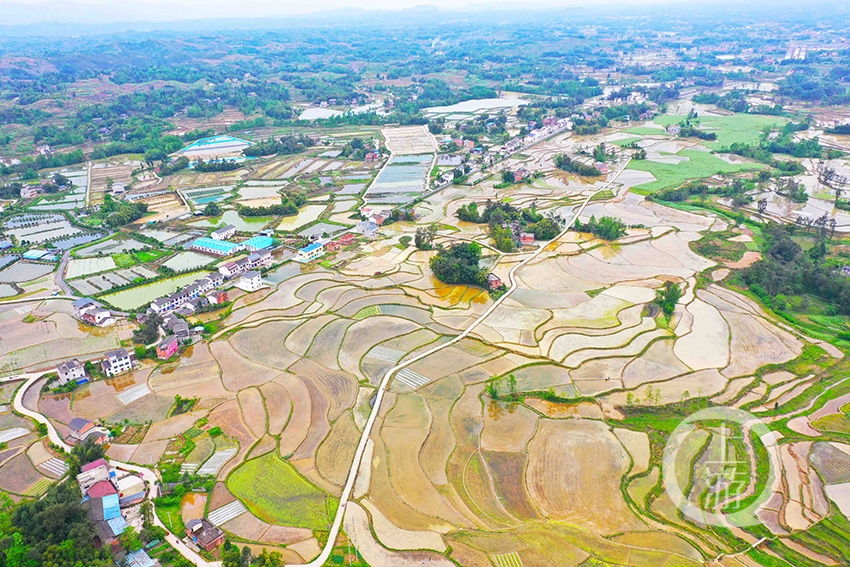 重庆梁平:水润田园美如画