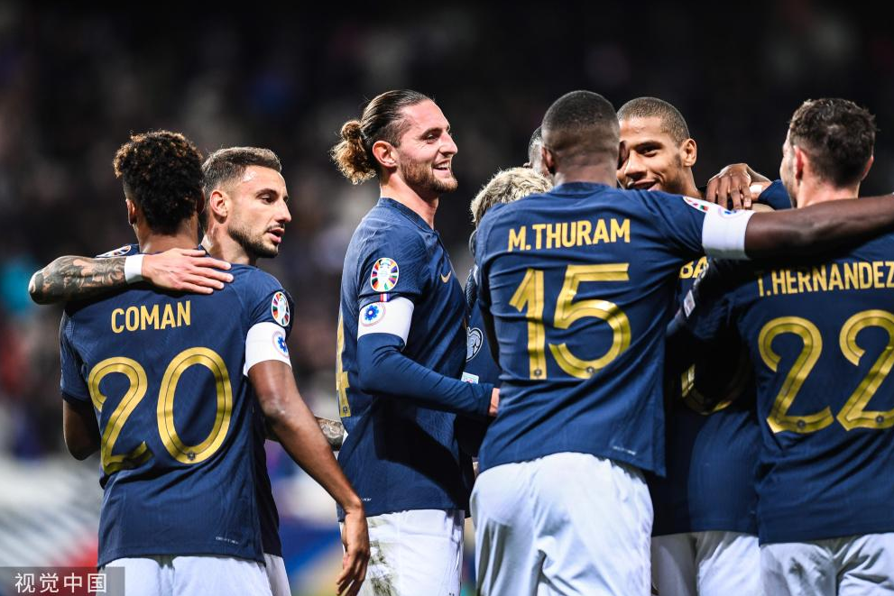 姆巴佩3射2传法国队140狂胜直布罗陀