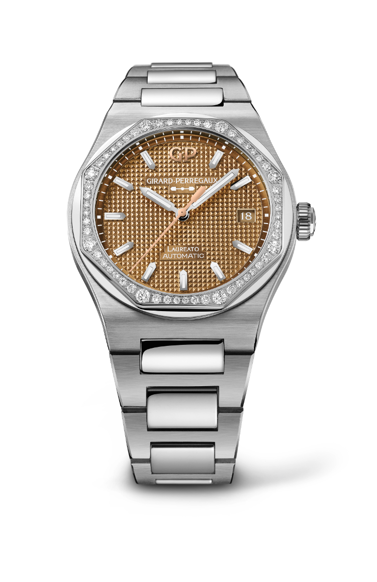 gp芝柏表桂冠系列38毫米copper镶钻腕表全新发布