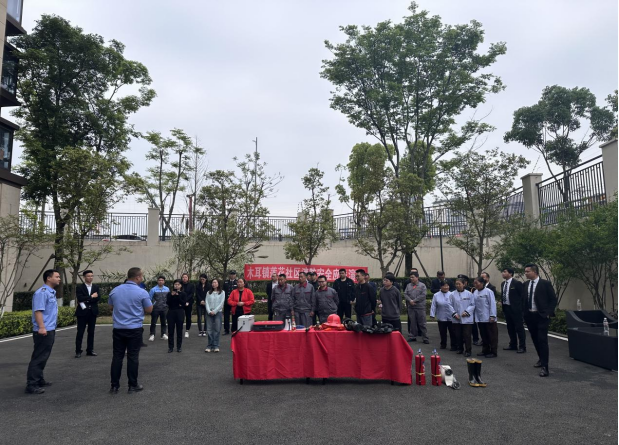 重庆渝北区消防安全驻心间演练防患共把关