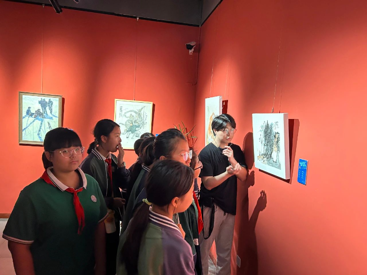 重庆渝北:碧津美术馆举办彩绘新重庆——六一儿童节公教活动