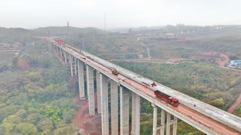 重慶江津區沿江公路預計春節前通車