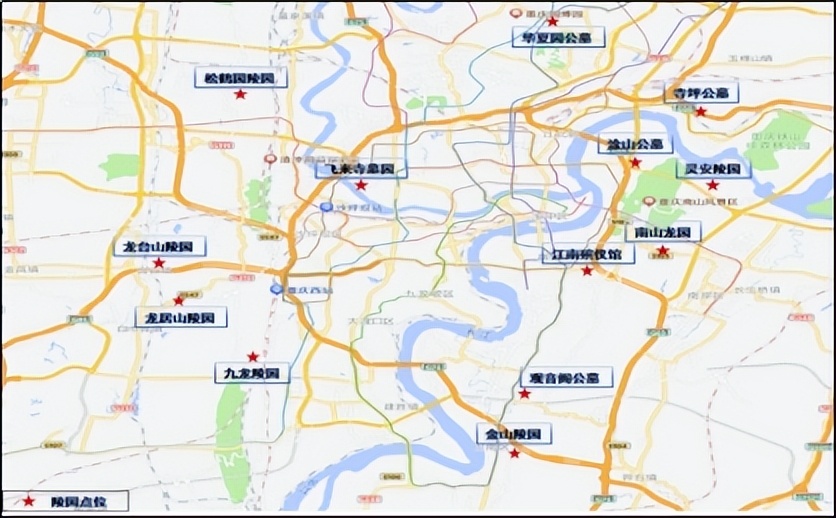 重庆道路布局图片