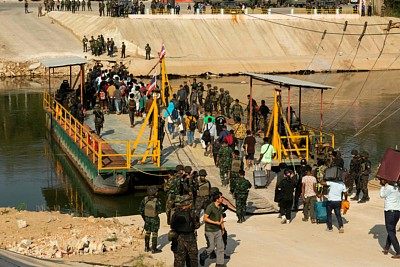 缅甸向泰国移交超250名电诈园受害者_缅甸电诈园资讯素材-ID:VCG111548146110