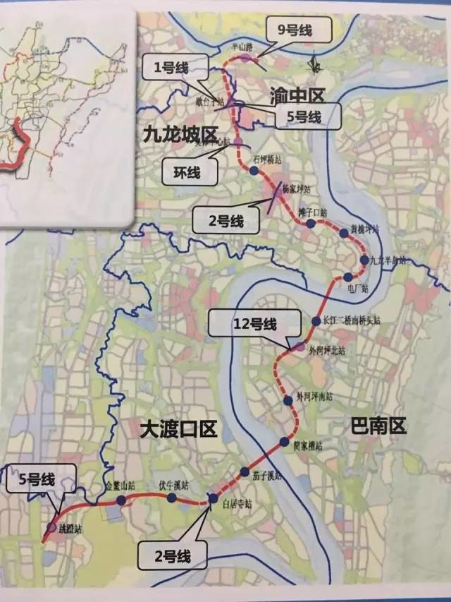 丘北轻轨经过路线图图片