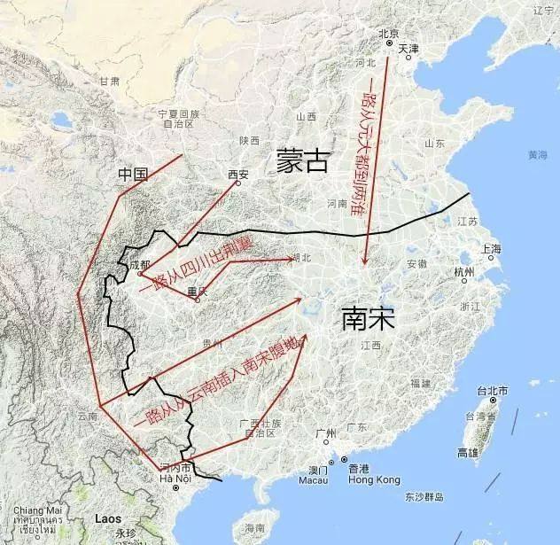 宋蒙之间的三次决战:南宋如何一步步走向灭亡