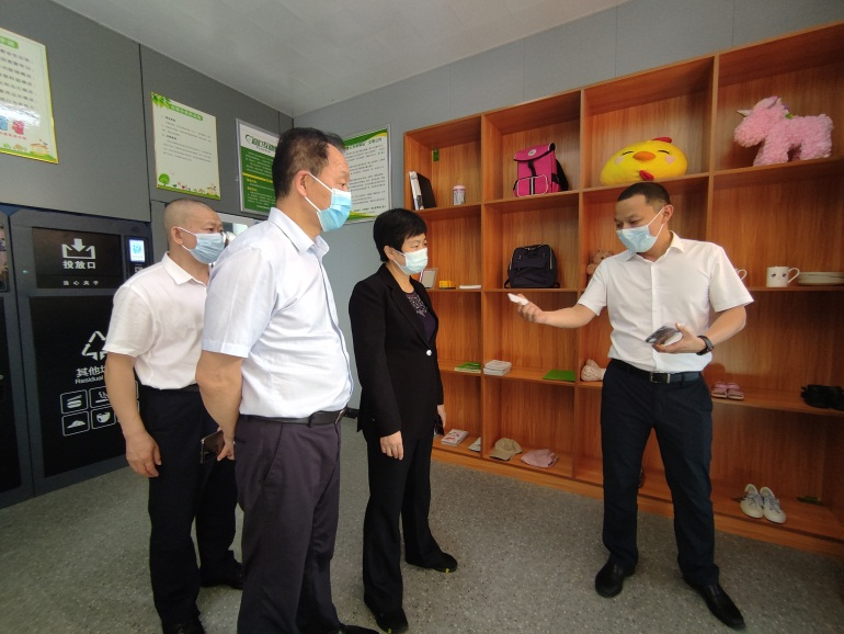 市城市管理局党组成员,副局长张淑钰带队调研两江新区