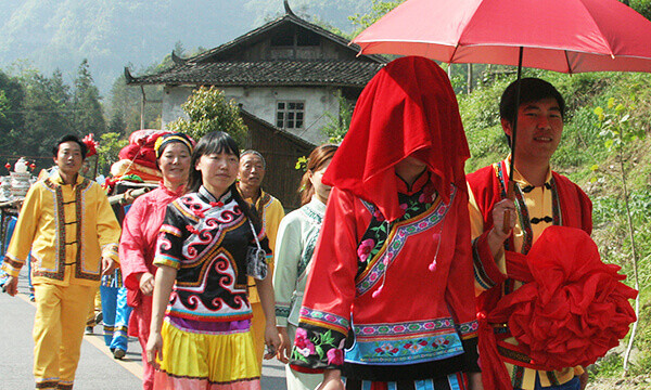 土家族哭嫁定祖宗图片