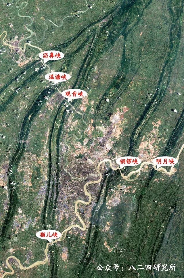 重庆主城山脉分布图图片