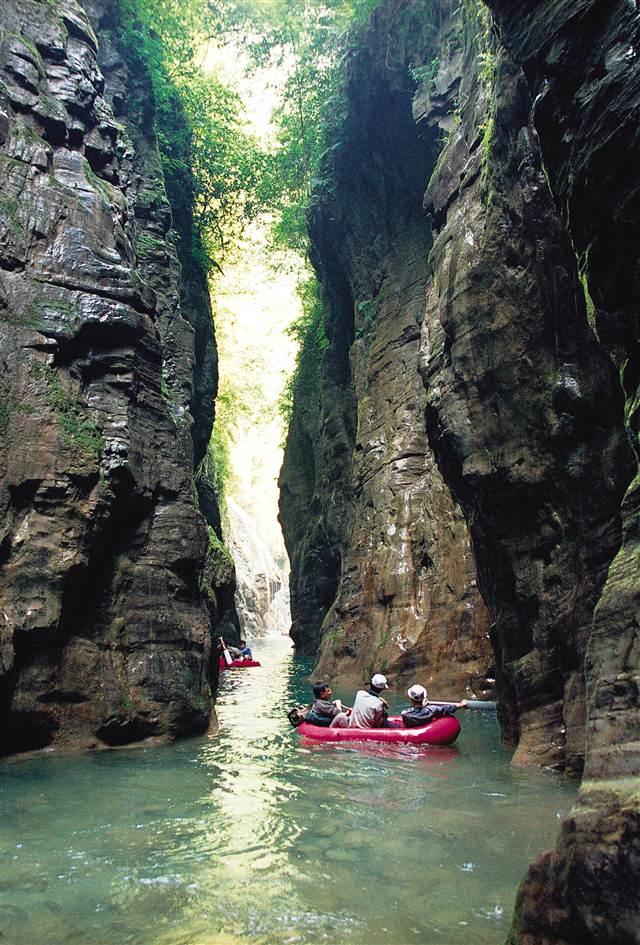 万州潭獐峡风景区图片