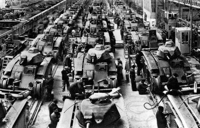 二战前的八大工业强国:美国独领风骚,日本排名