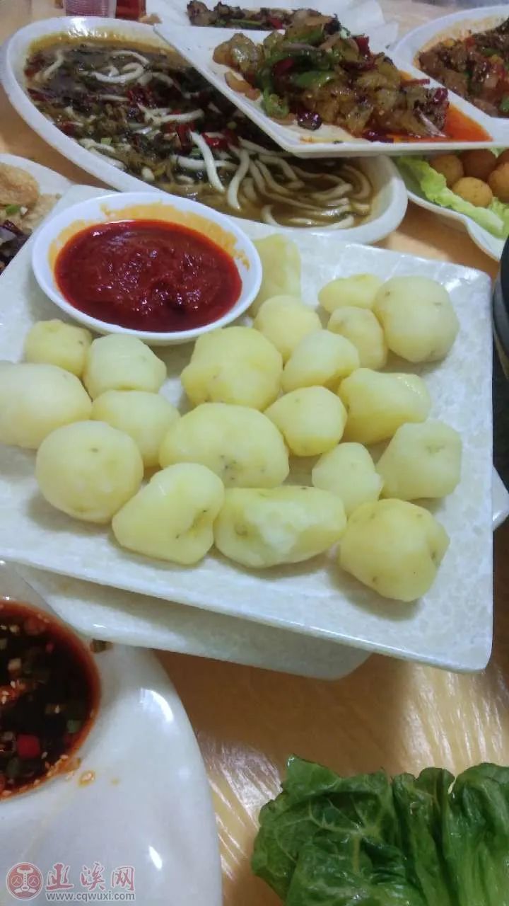 吕梁土豆宴图片