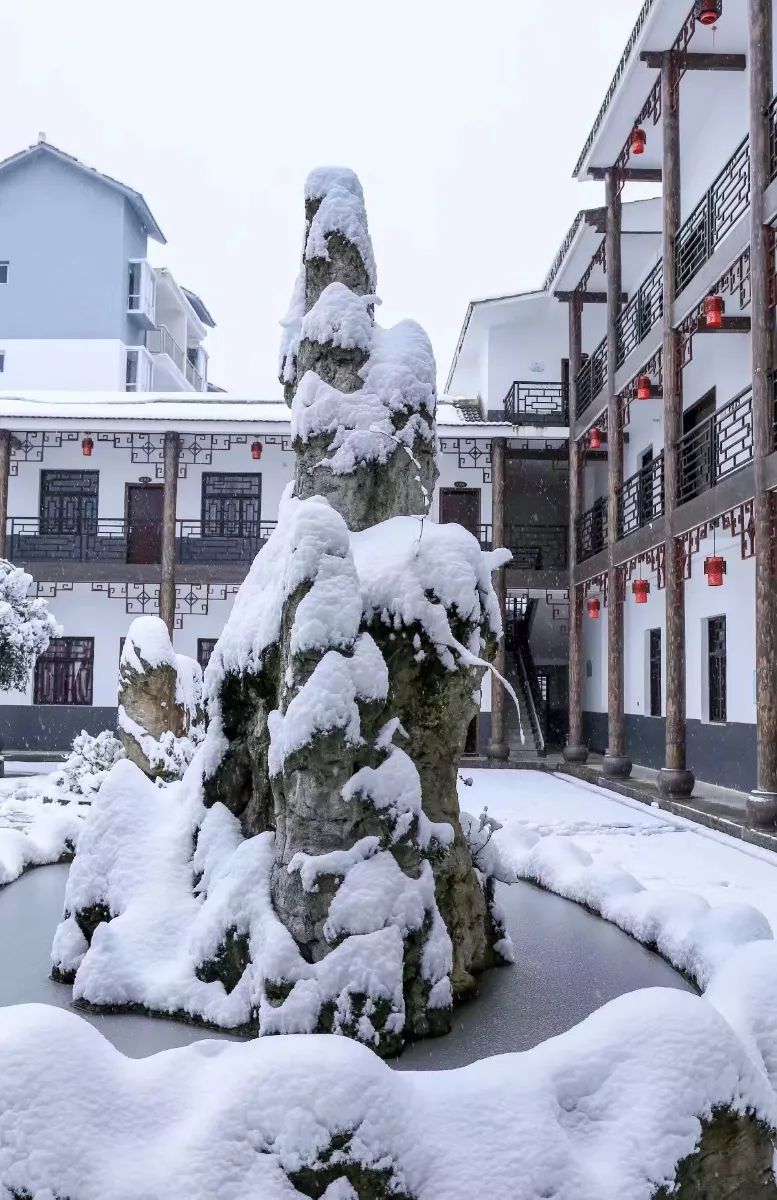 太美了!巫溪开启赏雪模式