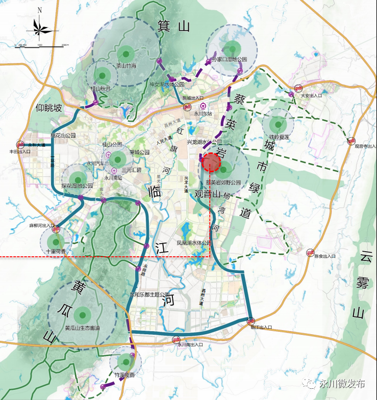 永川城区规划临江图片