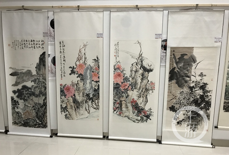 “京渝同庆”书画展现场作品.jpg