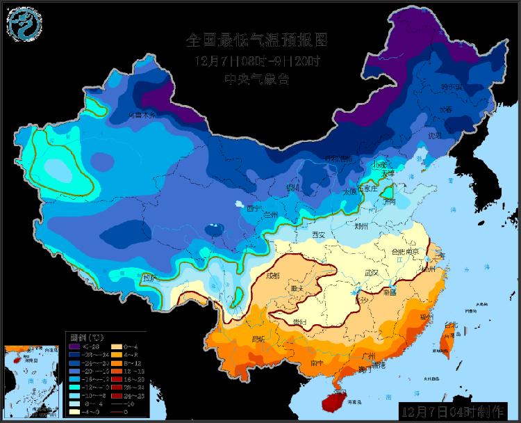 急需棉褲護體!中央氣象臺發佈寒潮藍色預警 福建廣東氣溫降10