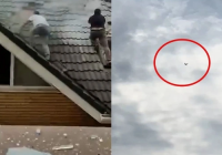 一架无人机在俄罗斯沃罗涅日州首府砸向高楼 坠毁瞬间画面曝光
