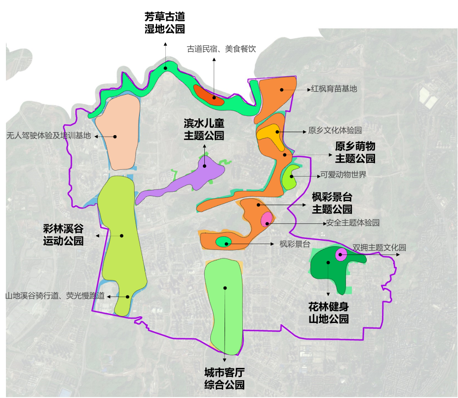 公园区位分析图图片