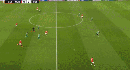 曼联欧联杯4-1贝蒂斯_欧联杯室外气温-1℃ 曼联队长b费脱外套给球童_拉什福德进球韦霍斯特首球