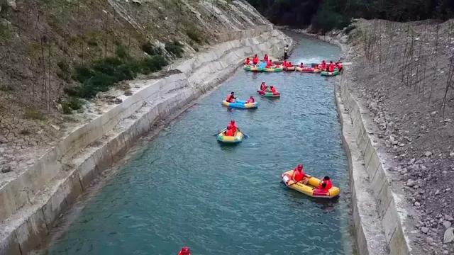 「看邻水」端午期间 激情漂流备受游客青睐