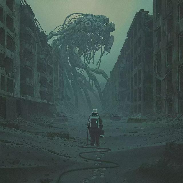 未来的瑞典乡村场景｜Simon Stålenhag 作品赏析