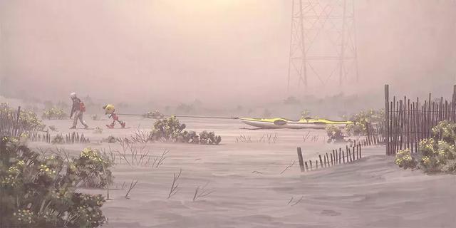 未来的瑞典乡村场景｜Simon Stålenhag 作品赏析