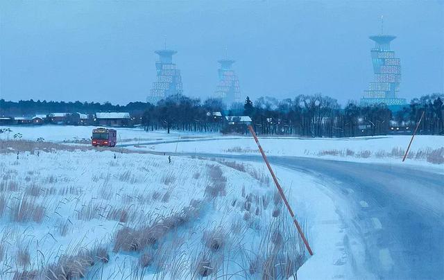 未来的瑞典乡村场景｜Simon Stålenhag 作品赏析