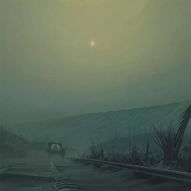 未来的瑞典乡村场景｜Simon Stålenhag 作品赏析