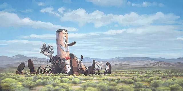 未来的瑞典乡村场景｜Simon Stålenhag 作品赏析