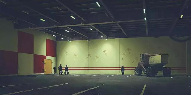 未来的瑞典乡村场景｜Simon Stålenhag 作品赏析