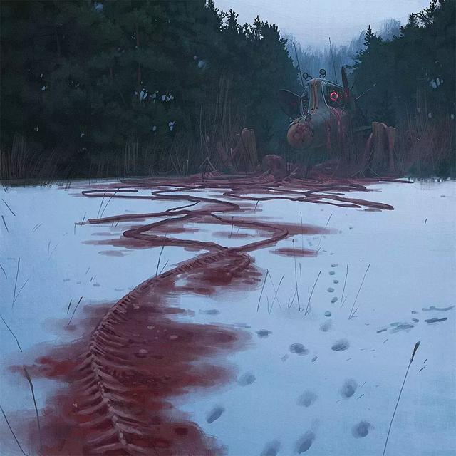 未来的瑞典乡村场景｜Simon Stålenhag 作品赏析