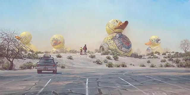 未来的瑞典乡村场景｜Simon Stålenhag 作品赏析