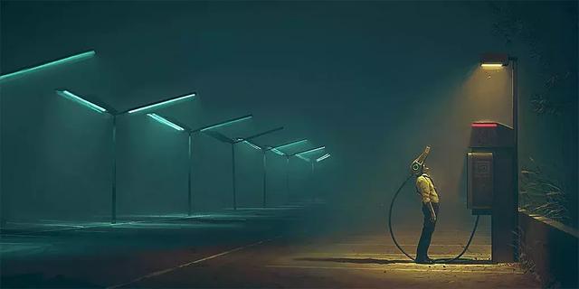 未来的瑞典乡村场景｜Simon Stålenhag 作品赏析