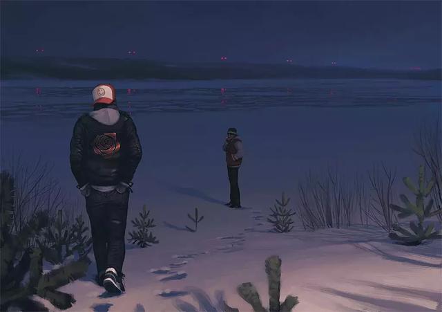 未来的瑞典乡村场景｜Simon Stålenhag 作品赏析