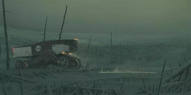 未来的瑞典乡村场景｜Simon Stålenhag 作品赏析