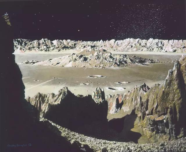 他的概念艺术启发了美国太空计划：太空美术先驱Chesley Bonestell