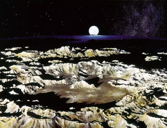 他的概念艺术启发了美国太空计划：太空美术先驱Chesley Bonestell