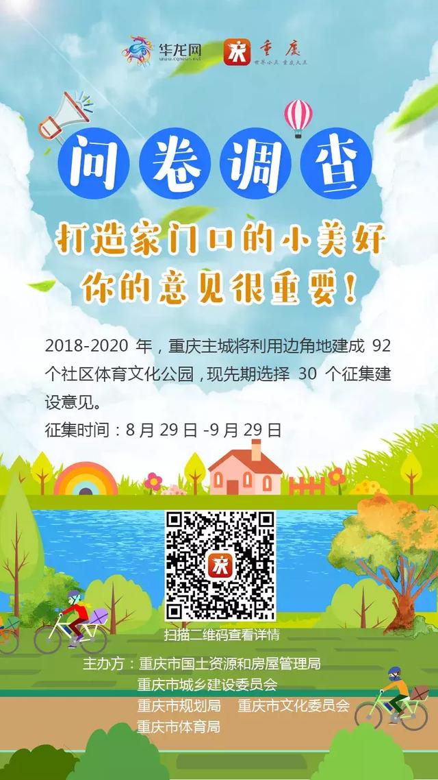 权威发布｜南岸人 身边社区公园怎么建？你来提意见！