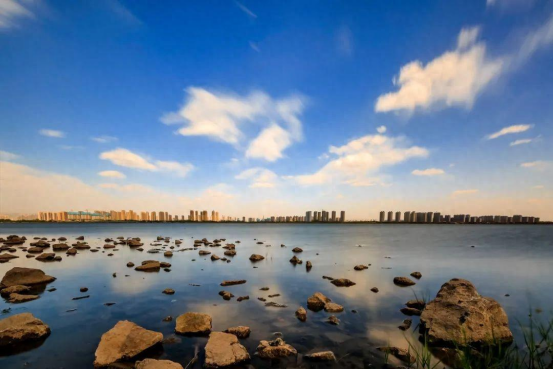 太原晋阳湖风景图片图片