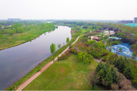 因地制宜打造口袋公园陕西西咸新区能源金贸区演绎小公园里的大幸福