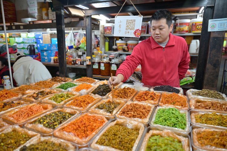 酱菜批发市场 最大图片