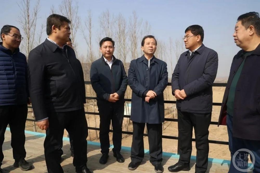 娄烦县委书记李树忠,县长景博,山西省文旅规划院院长朱建民参加